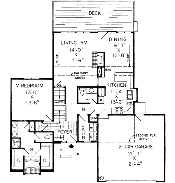 Main Floor Plan: 46-269