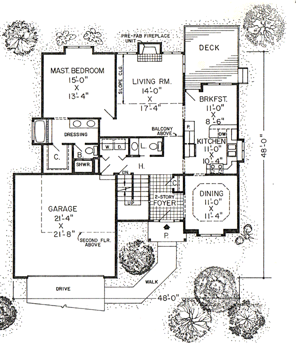 Main Floor Plan: 46-270