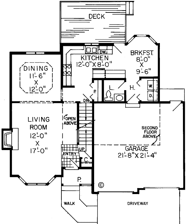 Main Floor Plan: 46-271