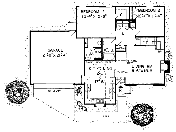 Main Floor Plan: 46-274