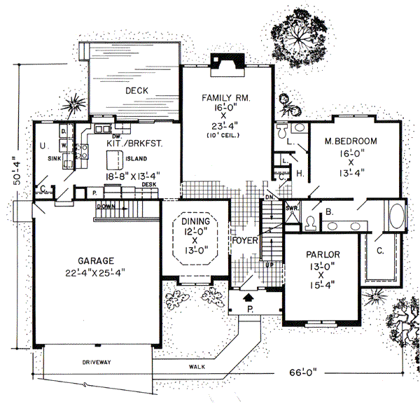Main Floor Plan: 46-275