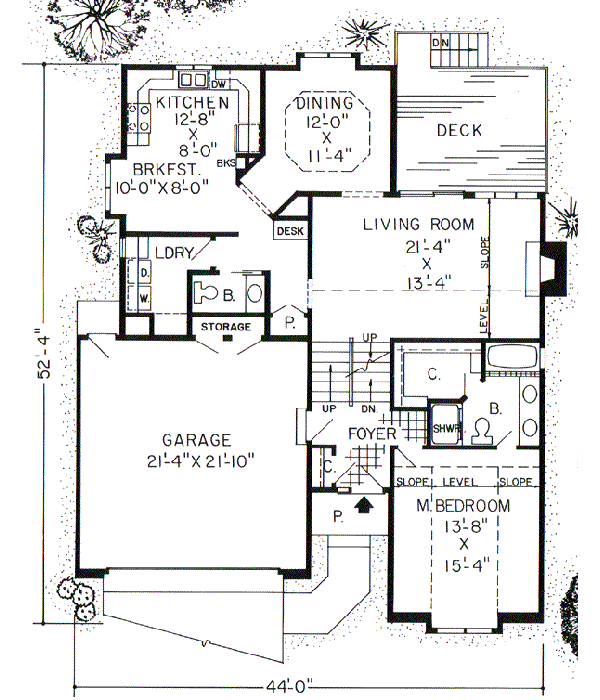 Main Floor Plan: 46-276