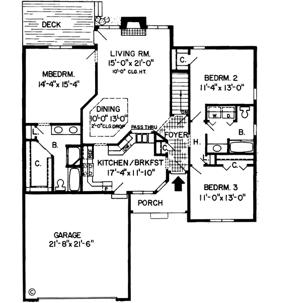 Main Floor Plan: 46-279