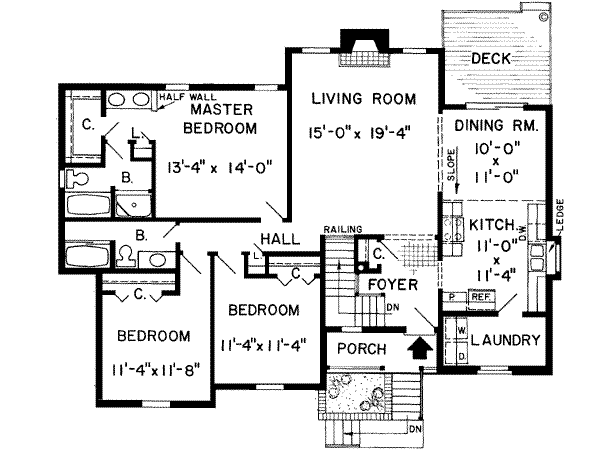 Main Floor Plan: 46-280