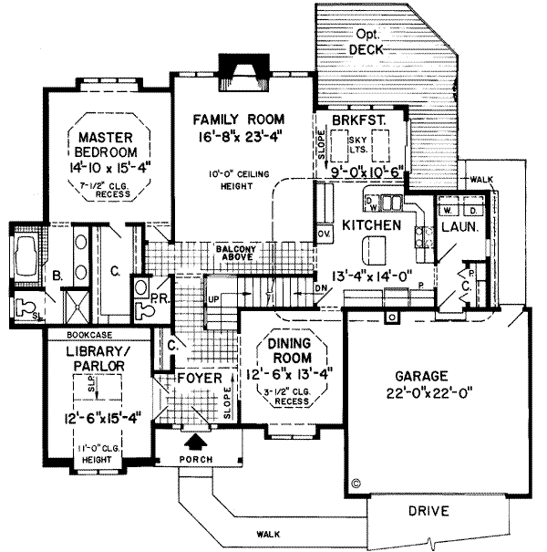 Main Floor Plan: 46-281