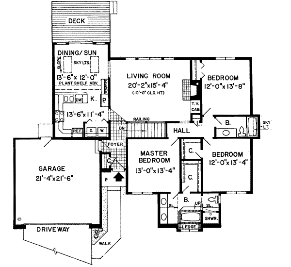 Main Floor Plan: 46-282
