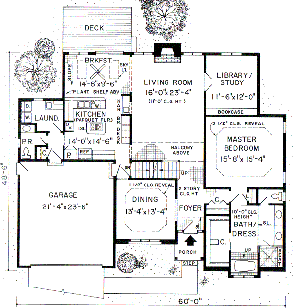 Main Floor Plan: 46-284