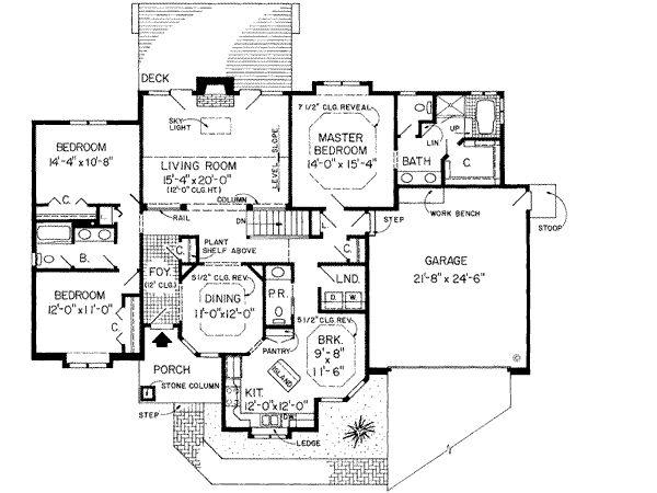 Main Floor Plan: 46-289