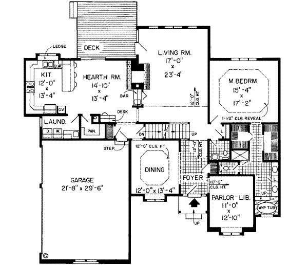 Main Floor Plan: 46-293