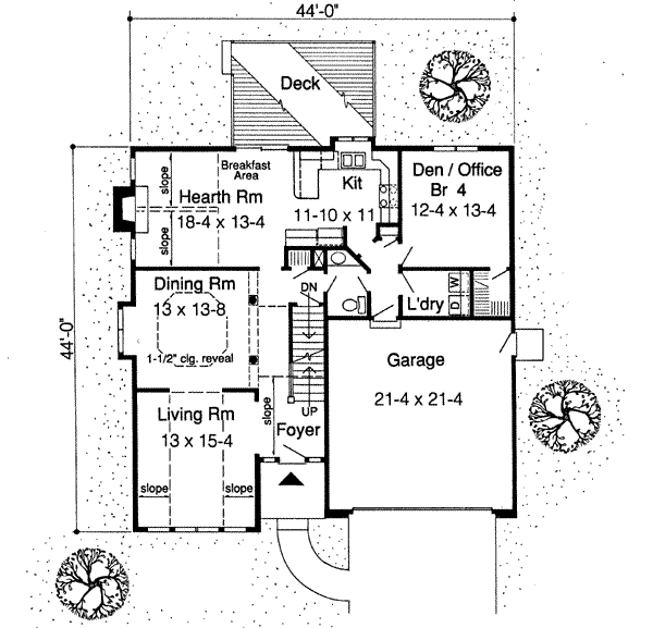 Main Floor Plan: 46-300