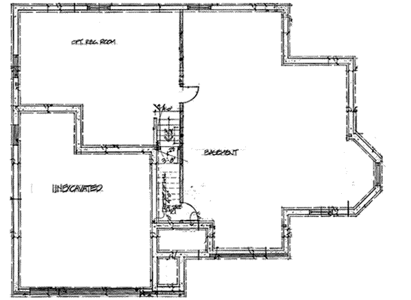 Lower Floor Plan: 46-307