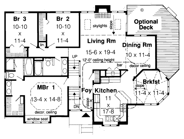 Main Floor Plan: 46-307