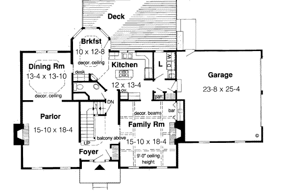 Main Floor Plan: 46-308