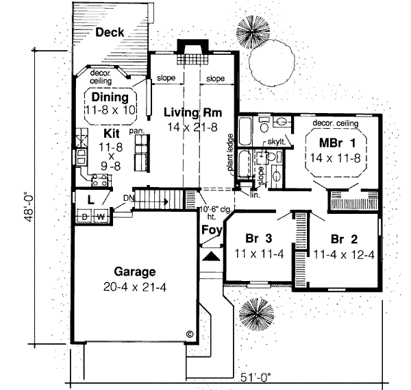 Main Floor Plan: 46-311