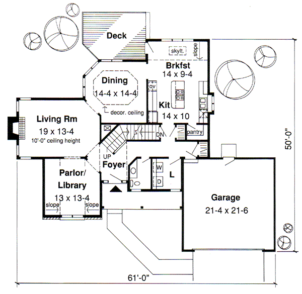 Main Floor Plan: 46-317