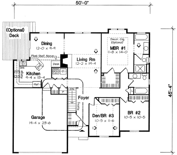 Main Floor Plan: 46-318