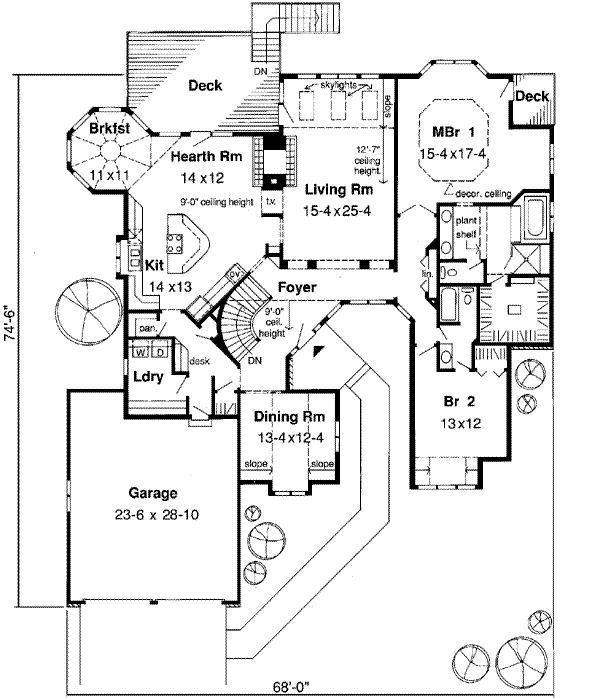 Main Floor Plan: 46-320