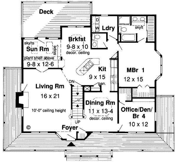 Main Floor Plan: 46-321