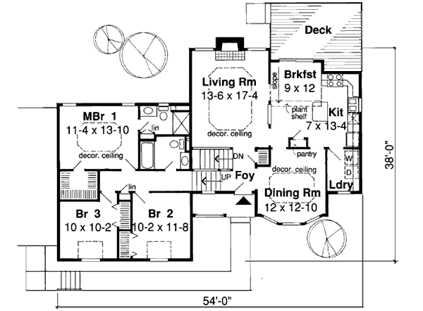 Main Floor Plan: 46-322