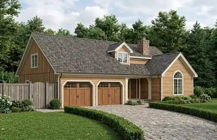 Traditional house plans 46-323 - front exterior, 1,939 sq ft, 3 bed, 2 bath house plans | Monster House Plans