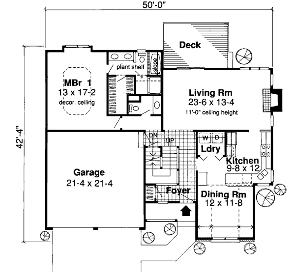 Main Floor Plan: 46-323