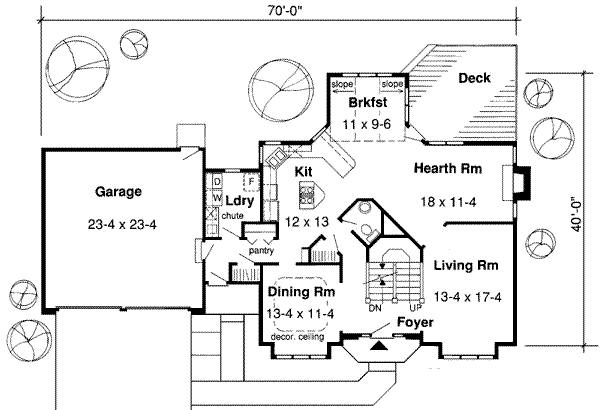 Main Floor Plan: 46-324