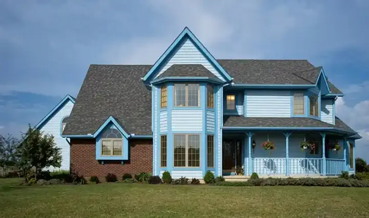 Country house plans 46-327 - front exterior, 2,541 sq ft, 4 bed, 3 bath house plans | Monster House Plans