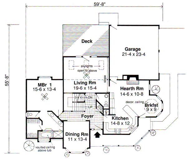 Main Floor Plan: 46-327
