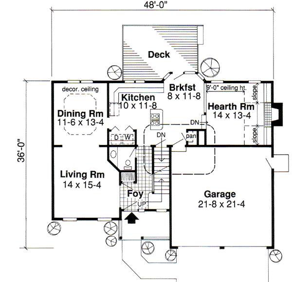 Main Floor Plan: 46-330