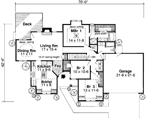 Main Floor Plan: 46-331