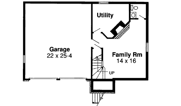 Lower Floor Plan: 46-335