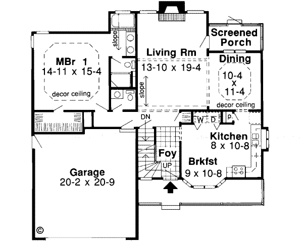 Main Floor Plan: 46-339