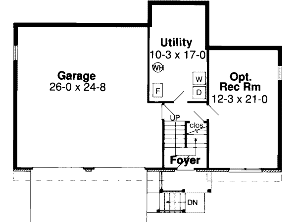 Lower Floor Plan: 46-341