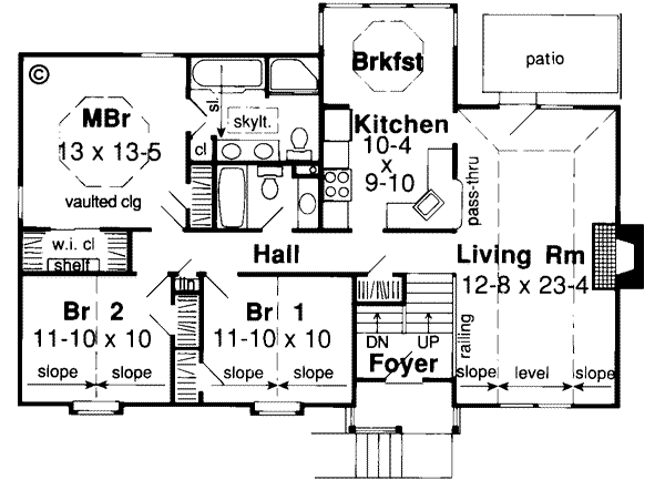 Main Floor Plan: 46-341