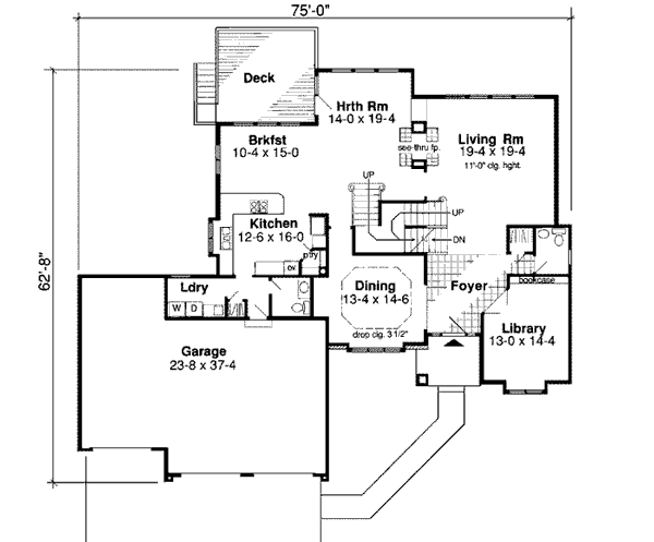 Main Floor Plan: 46-342