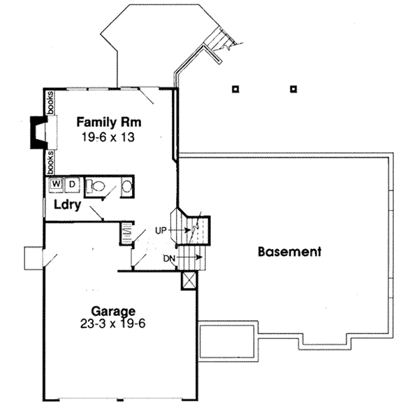 Lower Floor Plan: 46-343