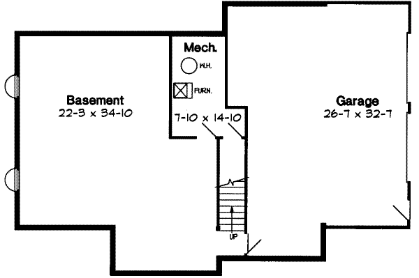 Lower Floor Plan: 46-345