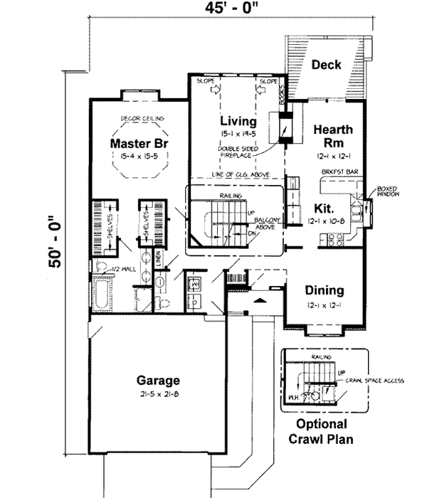 Main Floor Plan: 46-351