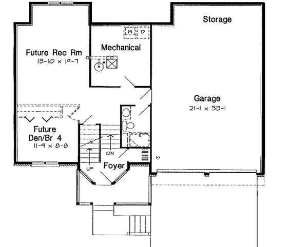 Lower Floor Plan: 46-353