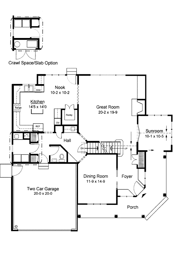 Main Floor Plan: 46-356