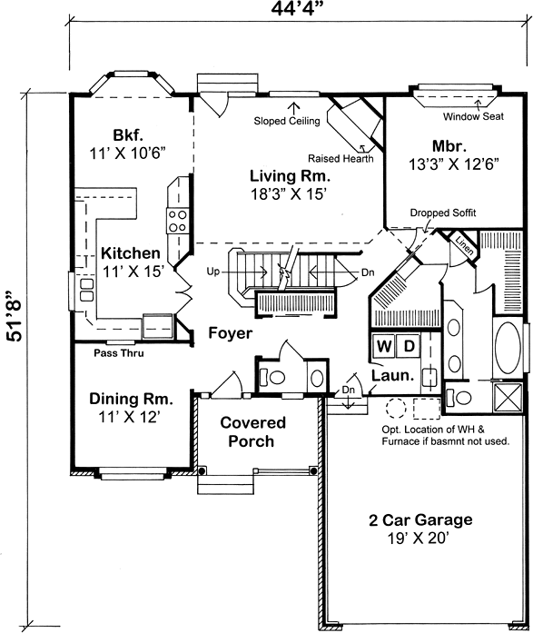 Main Floor Plan: 46-357