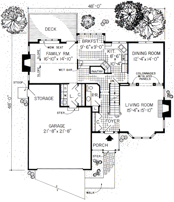 Main Floor Plan: 46-366
