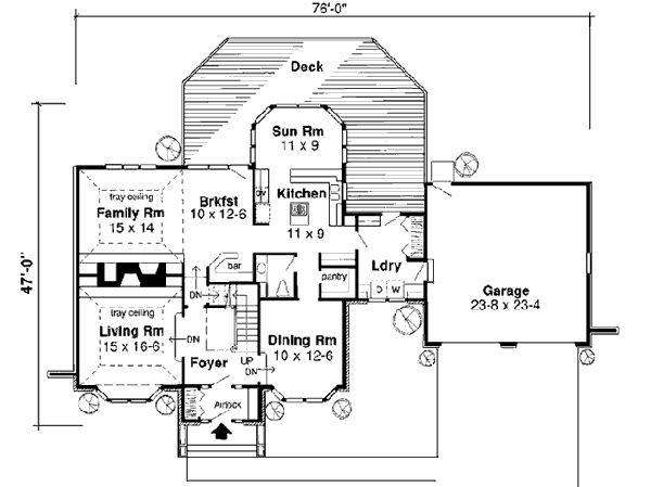 Main Floor Plan: 46-367