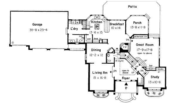 Main Floor Plan: 46-371