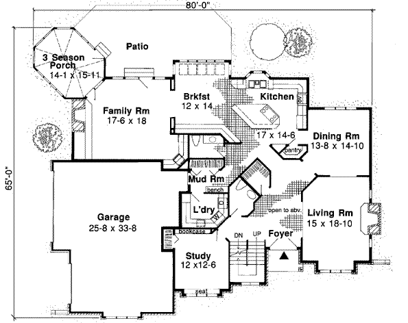 Main Floor Plan: 46-373