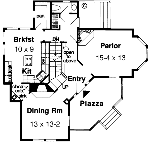 Main Floor Plan: 46-375