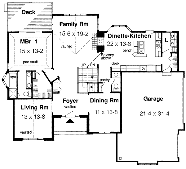 Main Floor Plan: 46-377