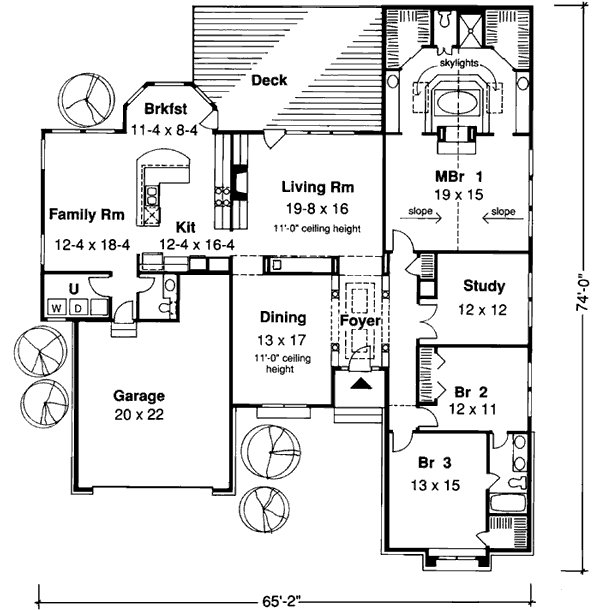 Main Floor Plan: 46-382