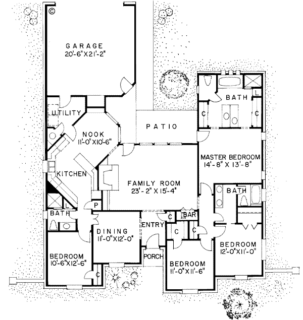 Main Floor Plan: 46-391