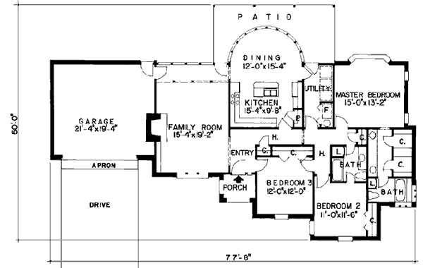Main Floor Plan: 46-393